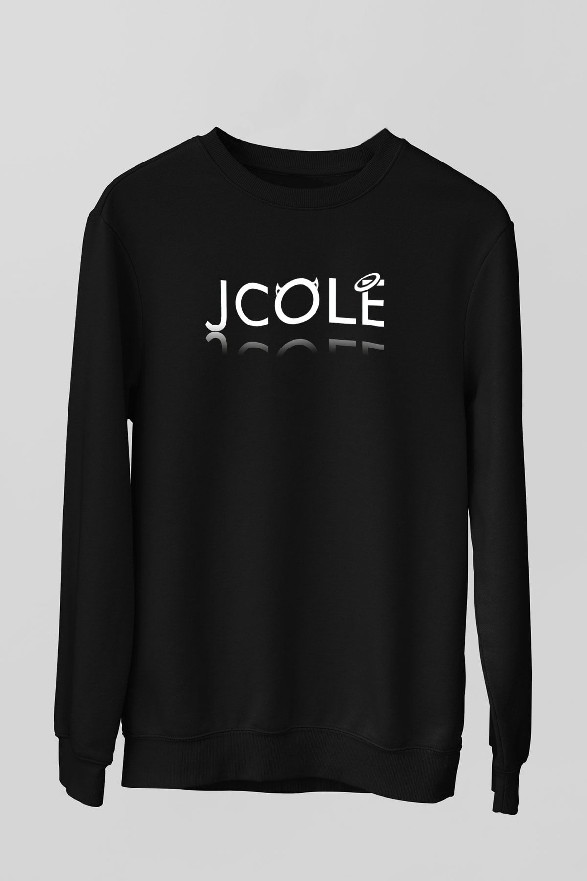J. Cole Siyah Unisex Sweatshirt