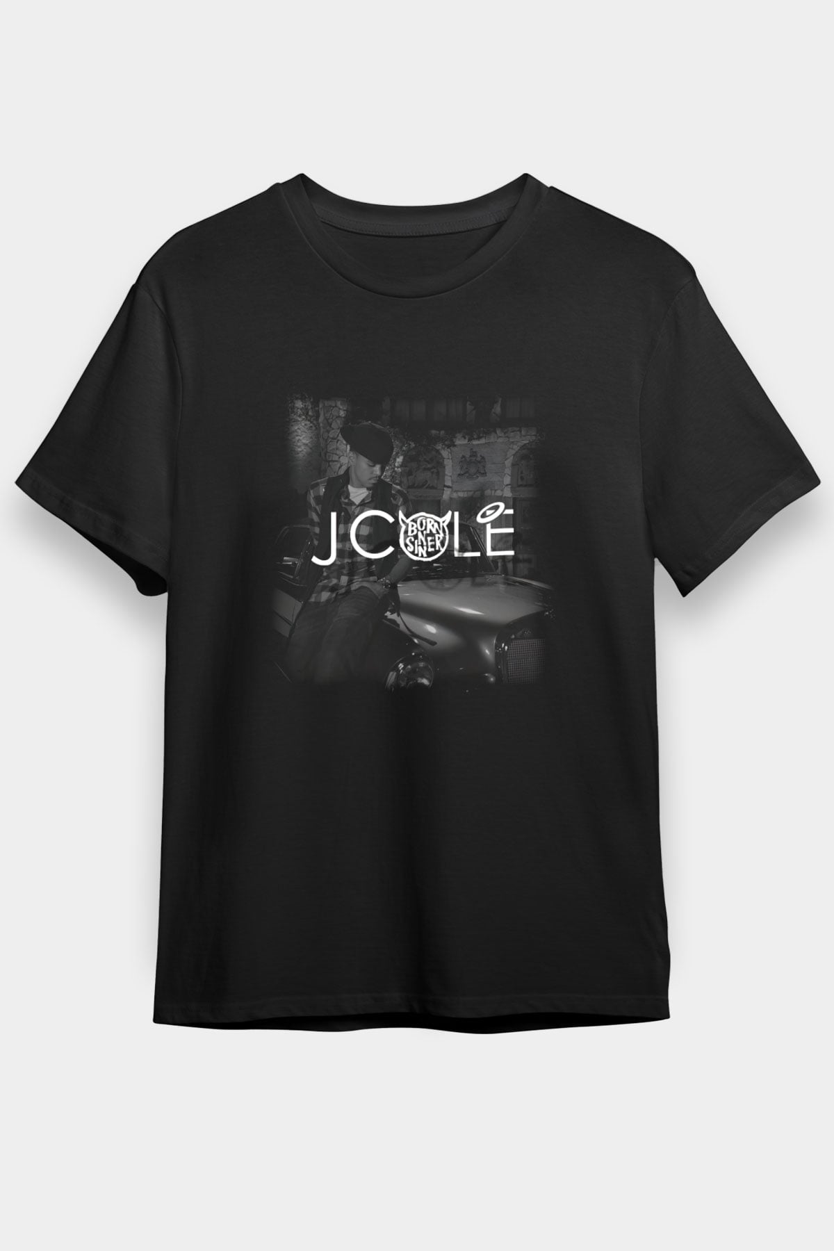 J. Cole Siyah Unisex Tişört T-Shirt - TişörtFabrikası