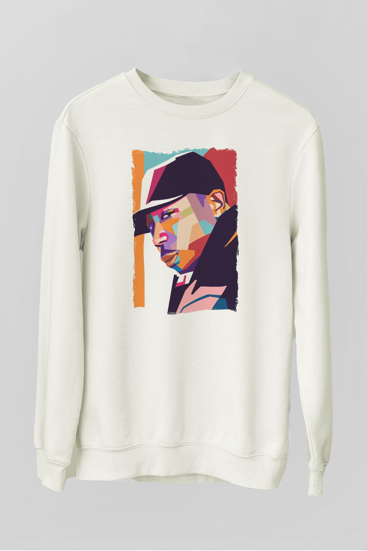 Ja Rule Beyaz Unisex Sweatshirt
