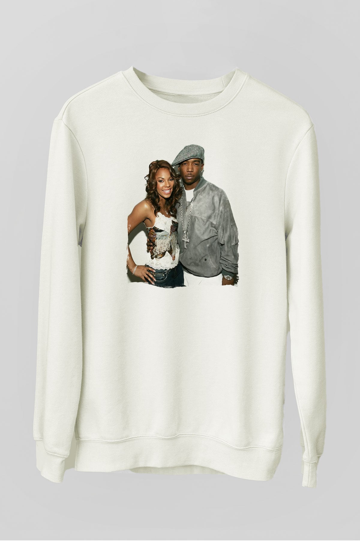 Ja Rule Beyaz Unisex Sweatshirt