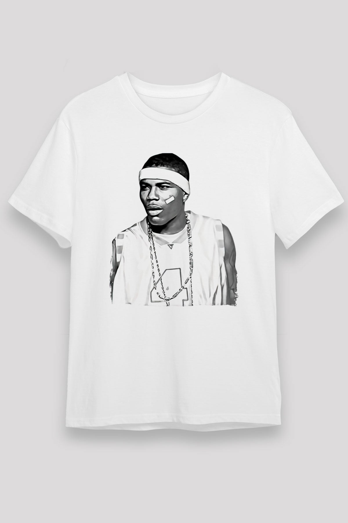 Ja Rule Beyaz Unisex Tişört T-Shirt - TişörtFabrikası