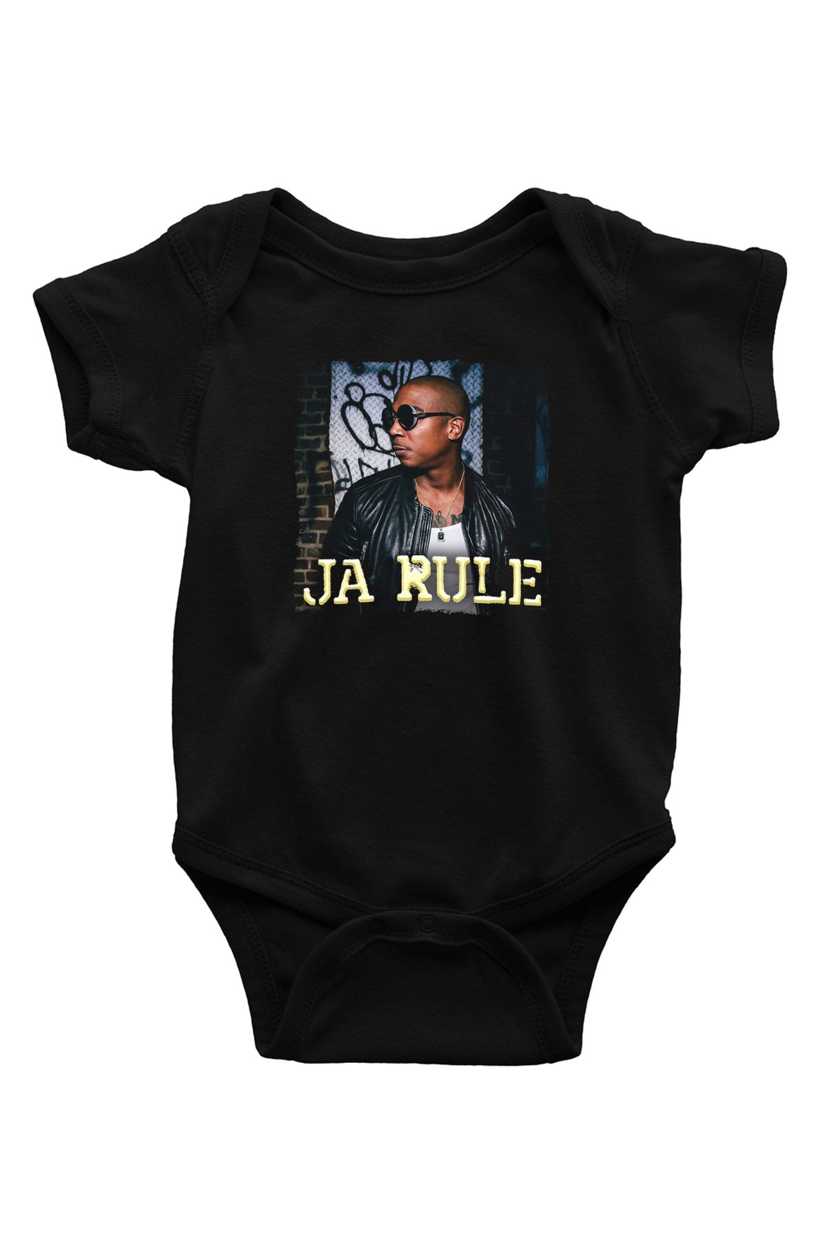 Ja Rule Siyah Bebek Body - Zıbın