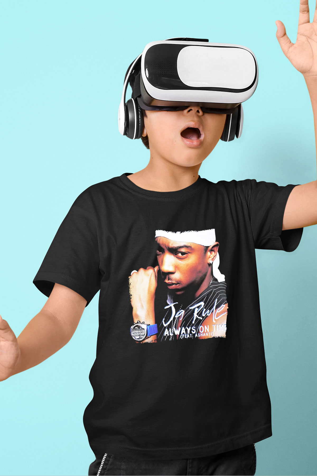 Ja Rule Siyah Unisex Çocuk Tişört