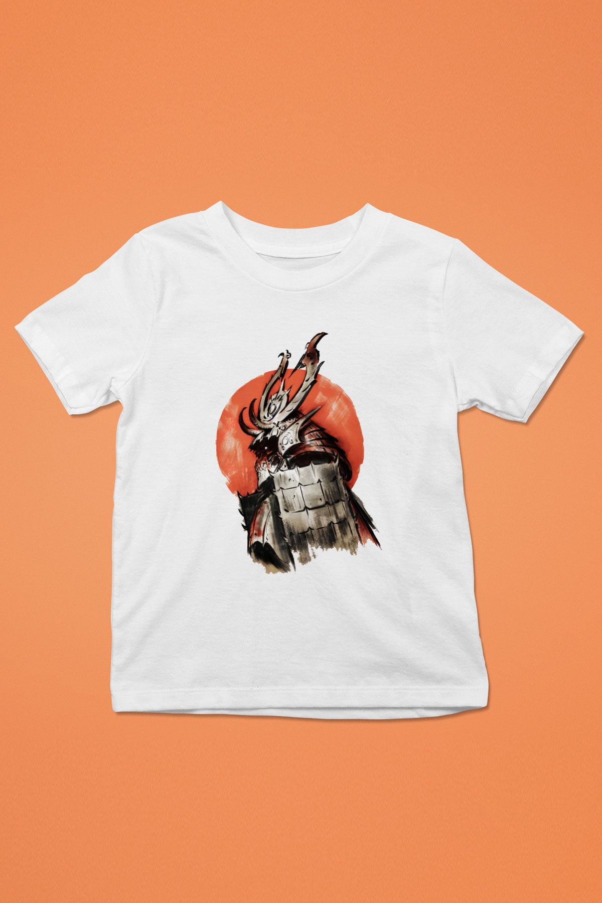 Japonya Baskılı Beyaz Unisex Çocuk Tişört