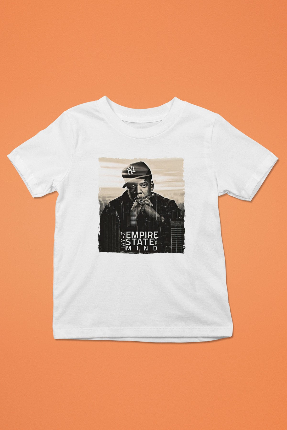 Jay-Z Beyaz Unisex Çocuk Tişört