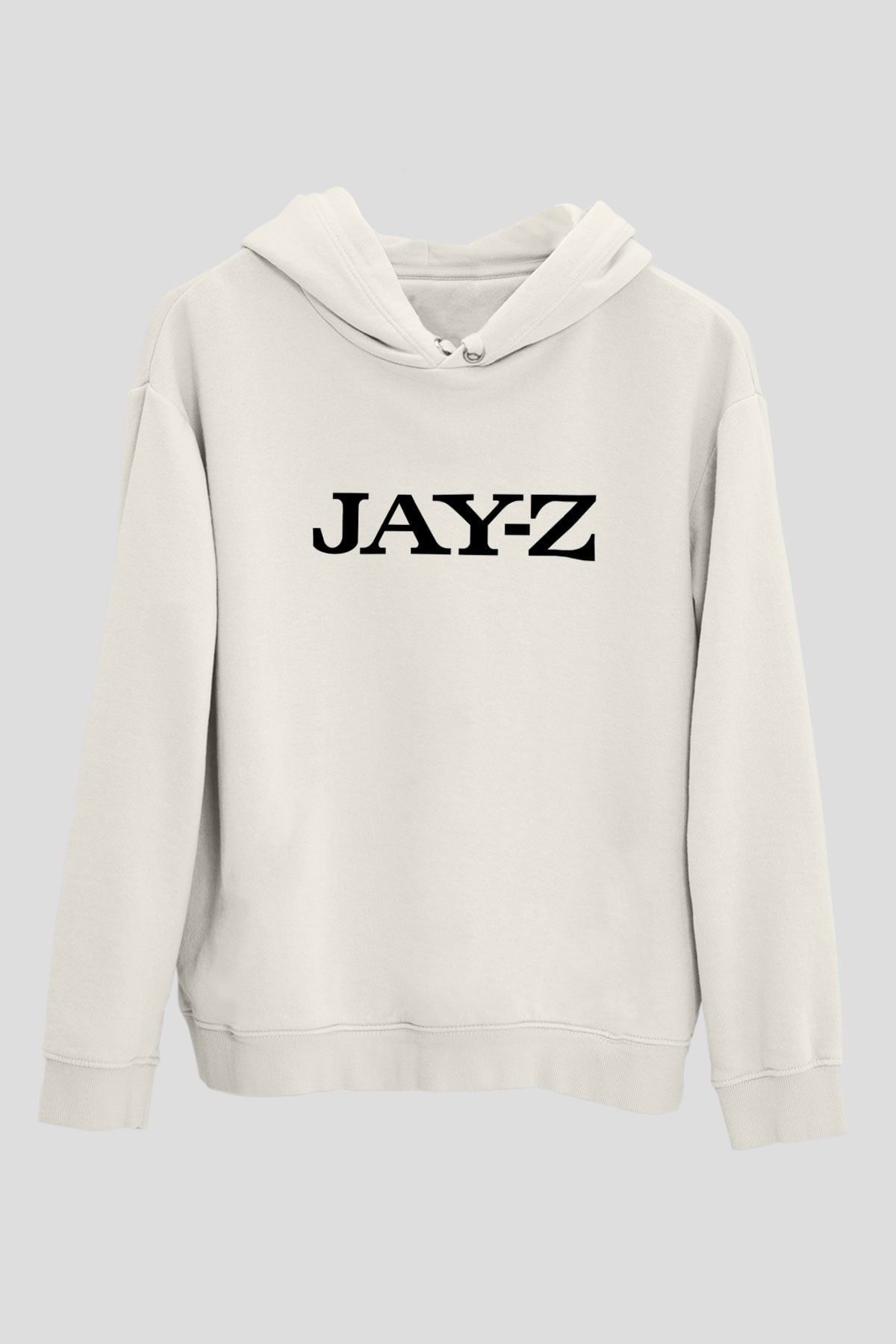 Jay-Z Beyaz Unisex Kapşonlu Sweatshirt