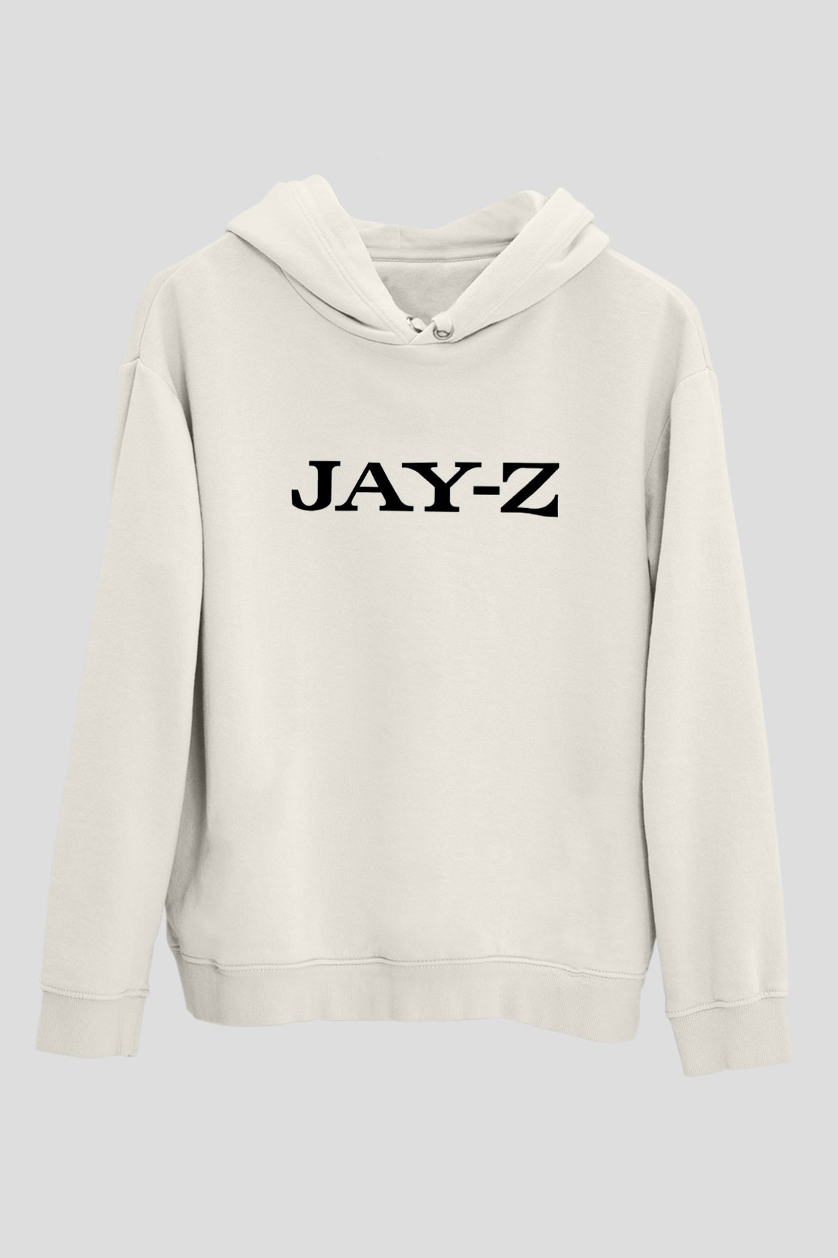 Jay-Z Beyaz Unisex Kapüşonlu Sweatshirt