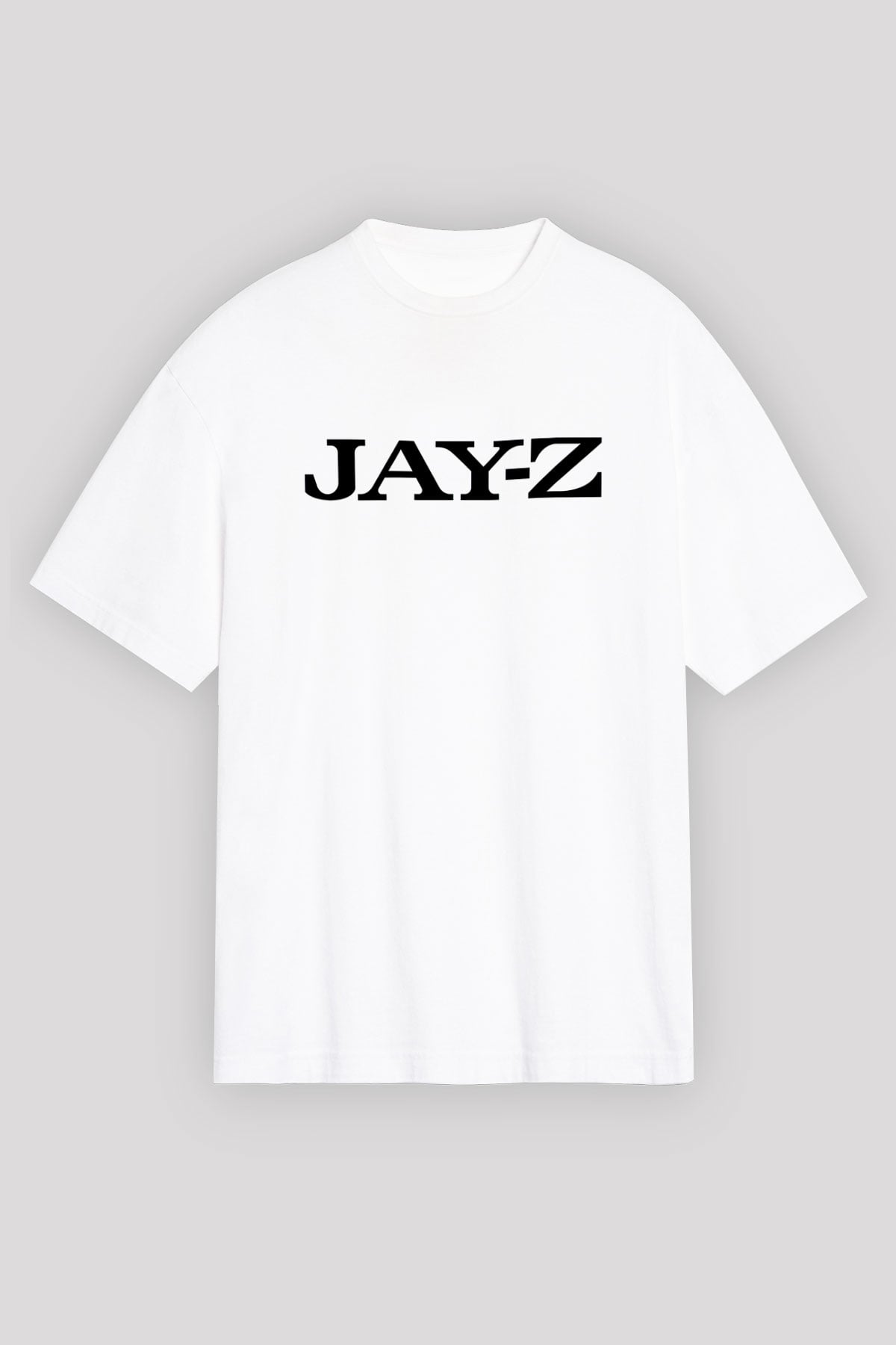 Jay-Z Beyaz Unisex Oversize Tişört T-Shirt