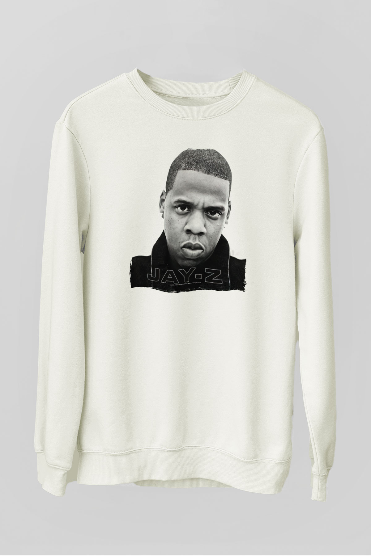 Jay-Z Beyaz Unisex Sweatshirt