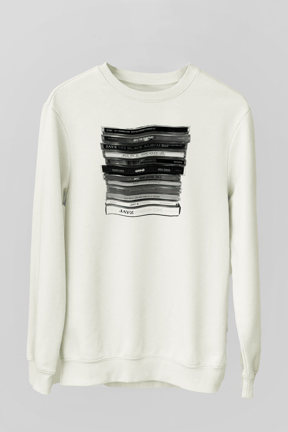 Jay-Z Beyaz Unisex Sweatshirt