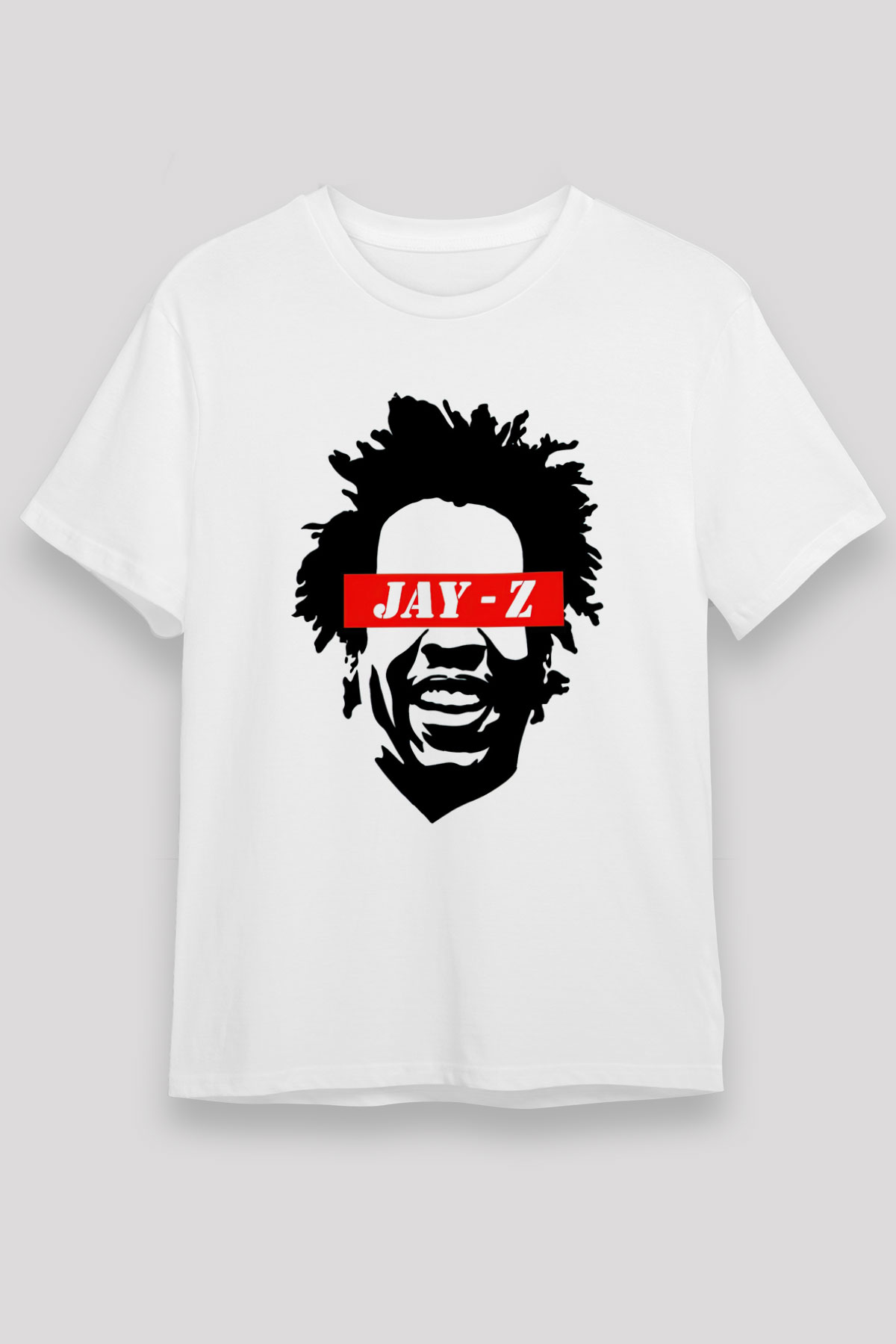 Jay-Z Beyaz Unisex Tişört T-Shirt - TişörtFabrikası