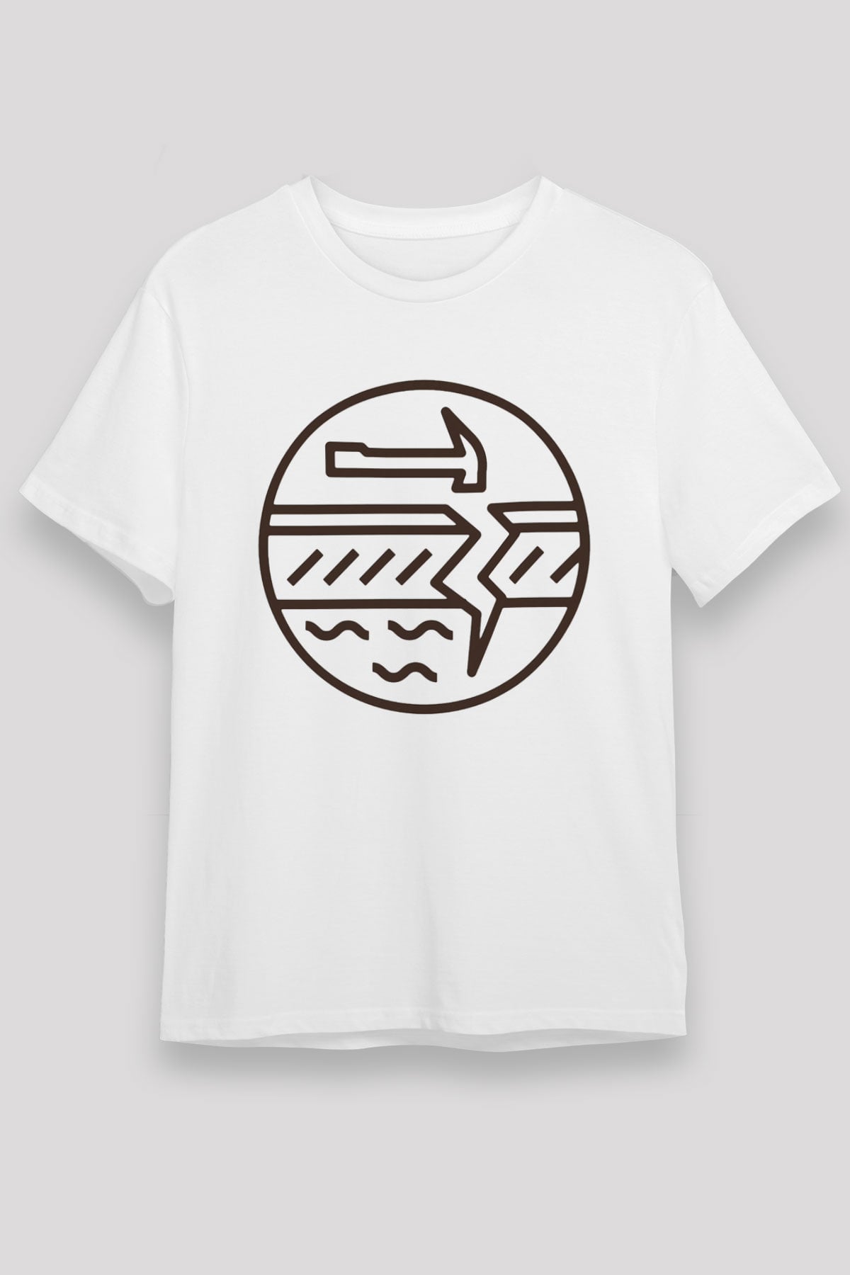 Jeolog Beyaz Unisex Tişört T-Shirt - TişörtFabrikası