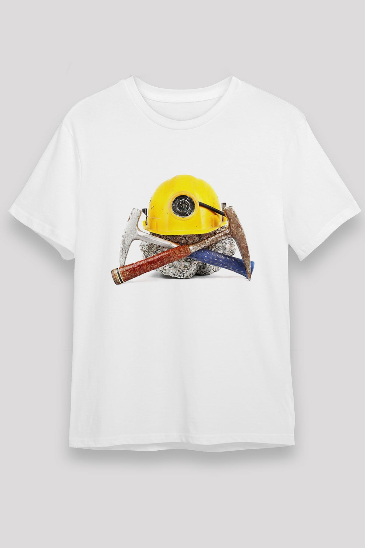 Jeolog Beyaz Unisex Tişört T-Shirt - TişörtFabrikası