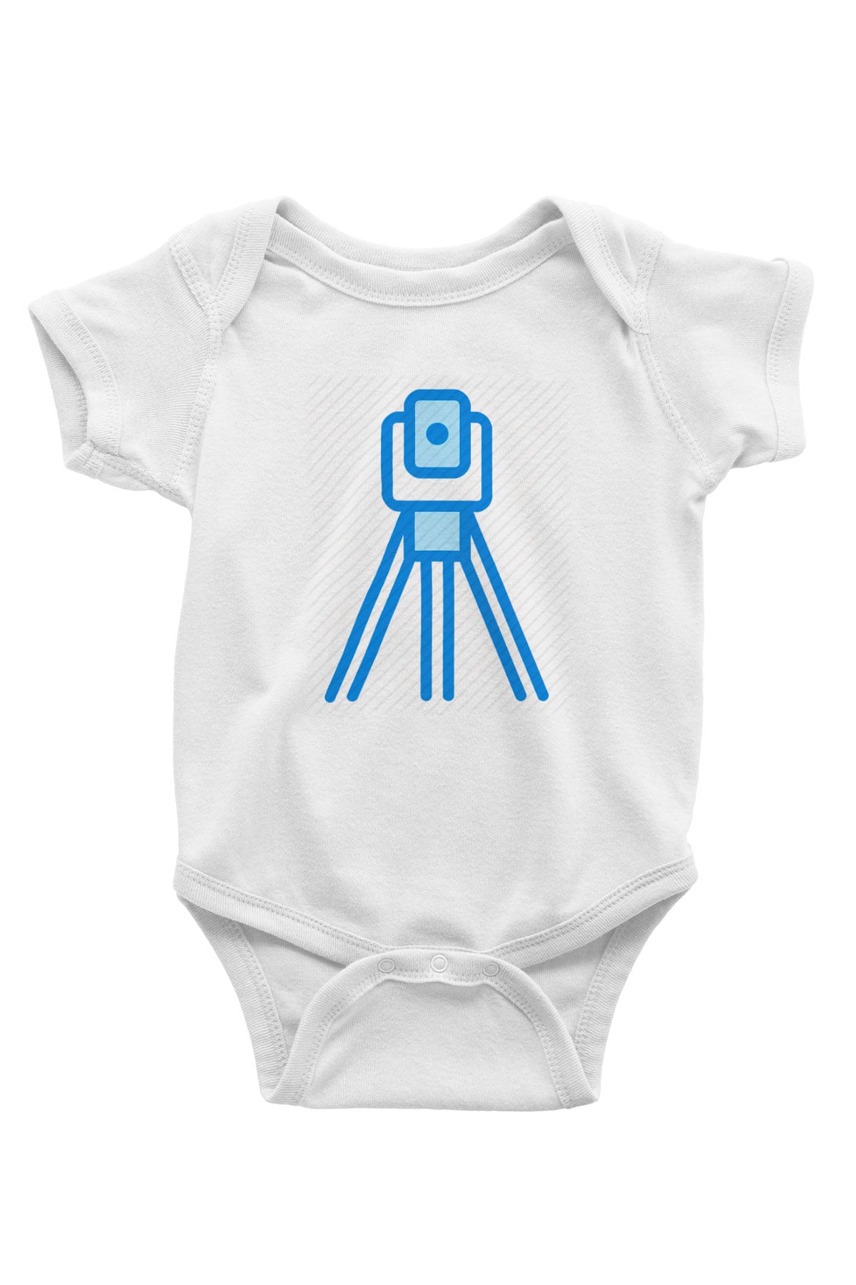 Jeoloji mühendisi Baskılı Beyaz Unisex Bebek Body - Zıbın