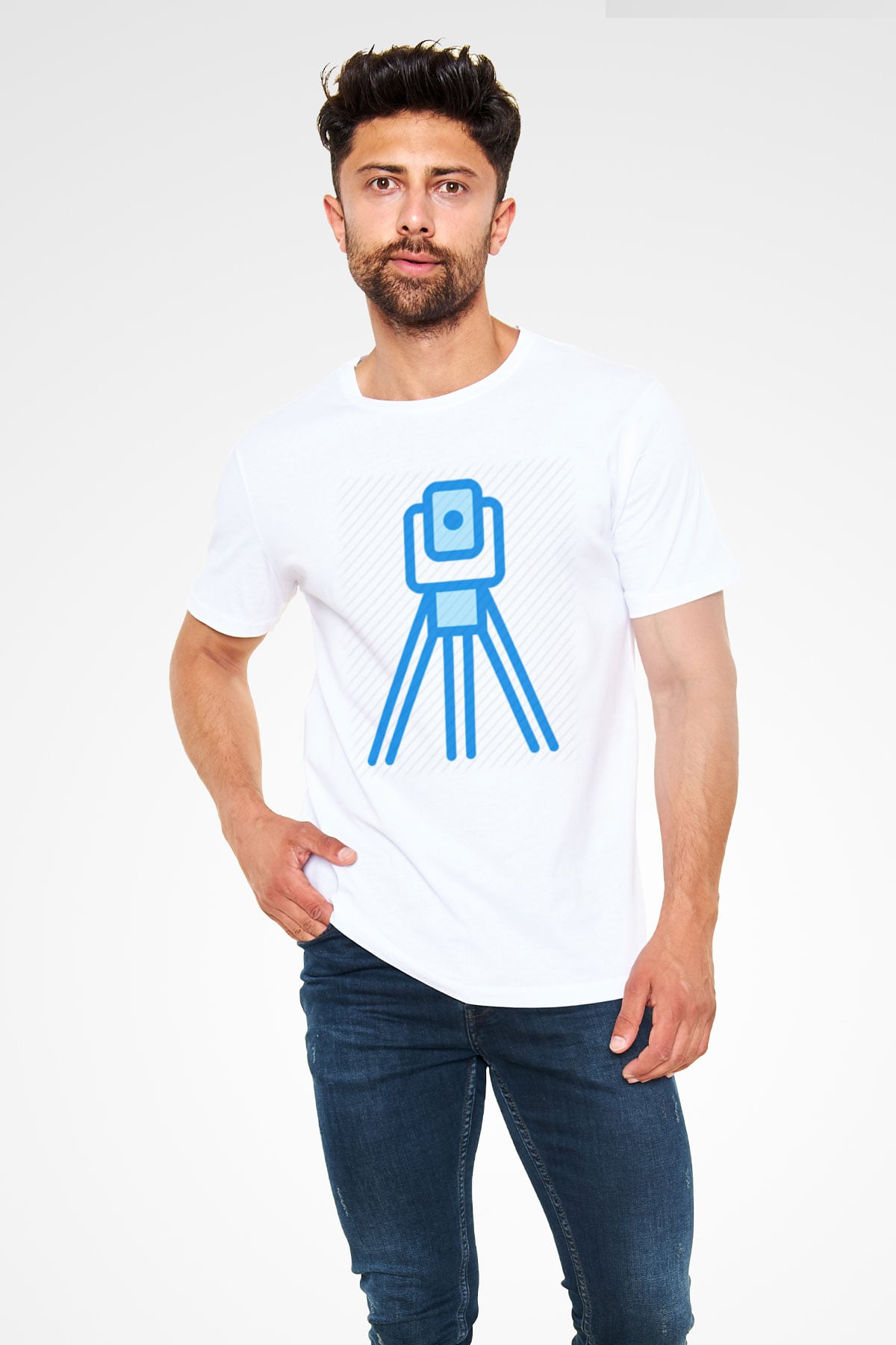 Jeoloji mühendisi Beyaz Unisex Tişört T-Shirt - TişörtFabrikası