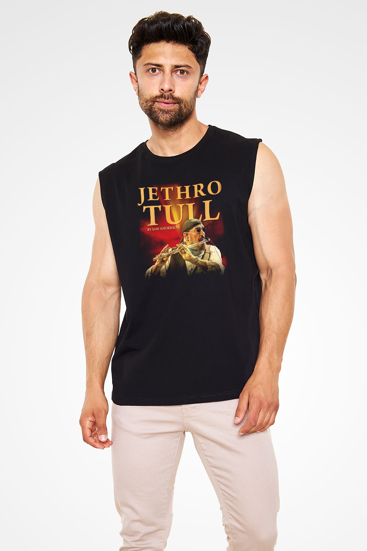 Jethro Tull Siyah Unisex Kolsuz Tişört