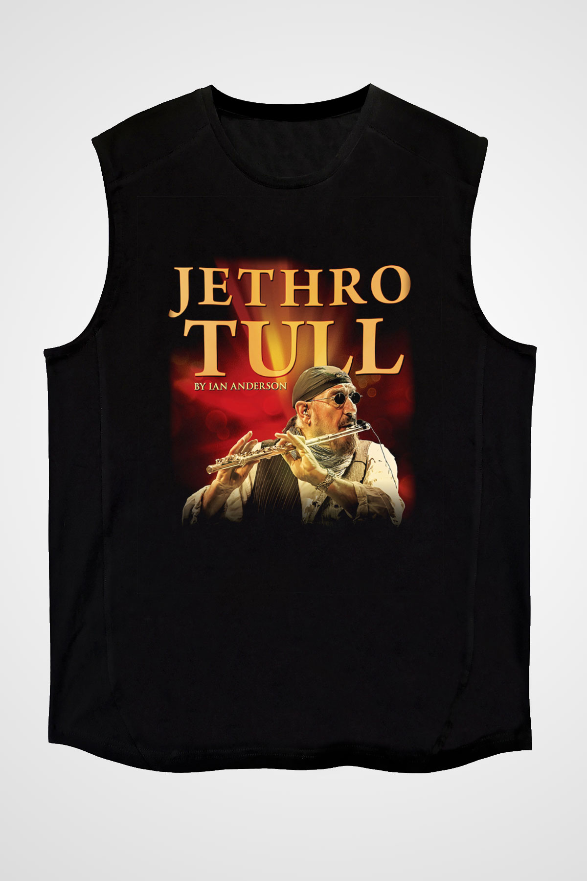 Jethro Tull Siyah Unisex Kolsuz Tişört