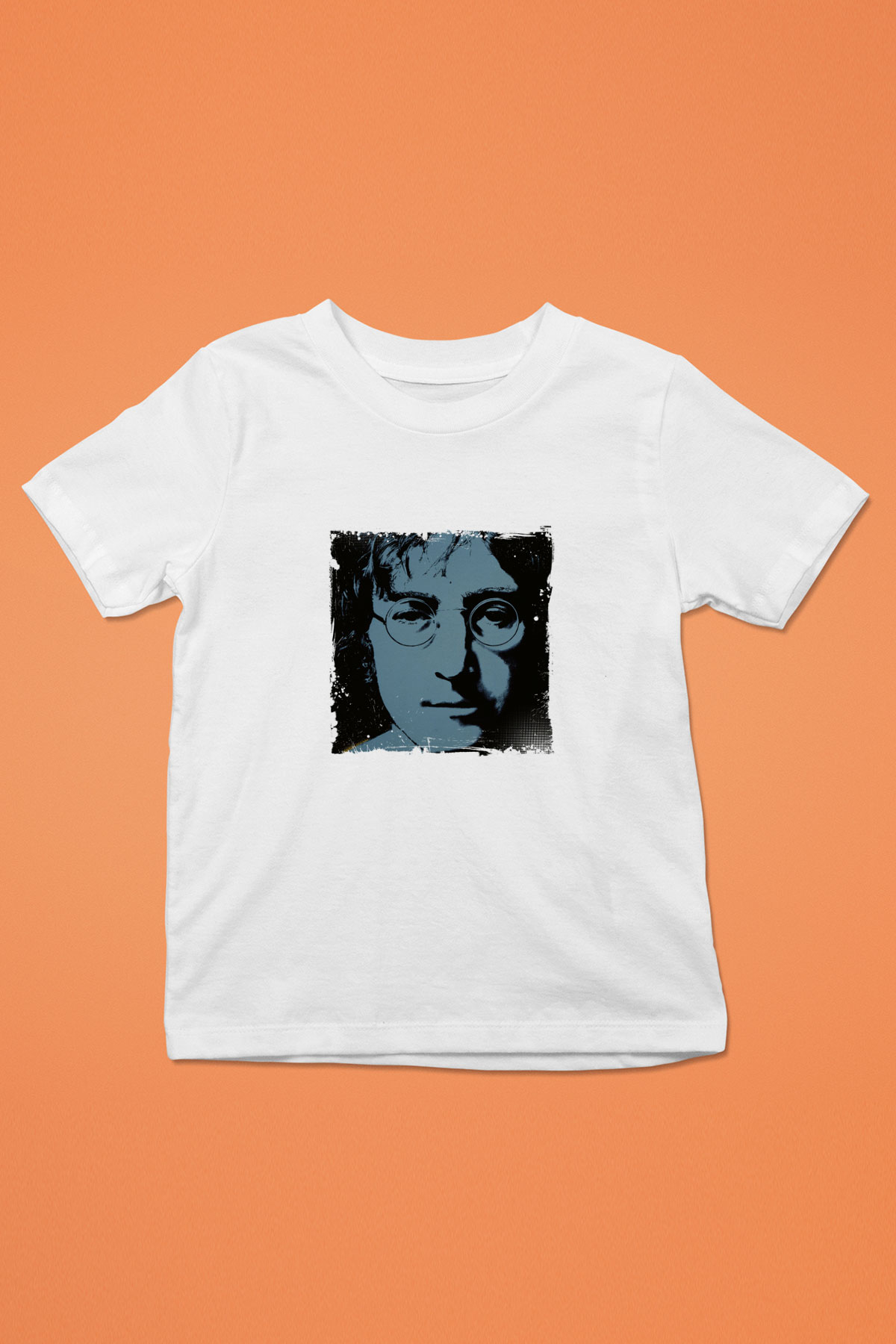 John Lennon Unisex Baskılı Beyaz Çocuk Tişört