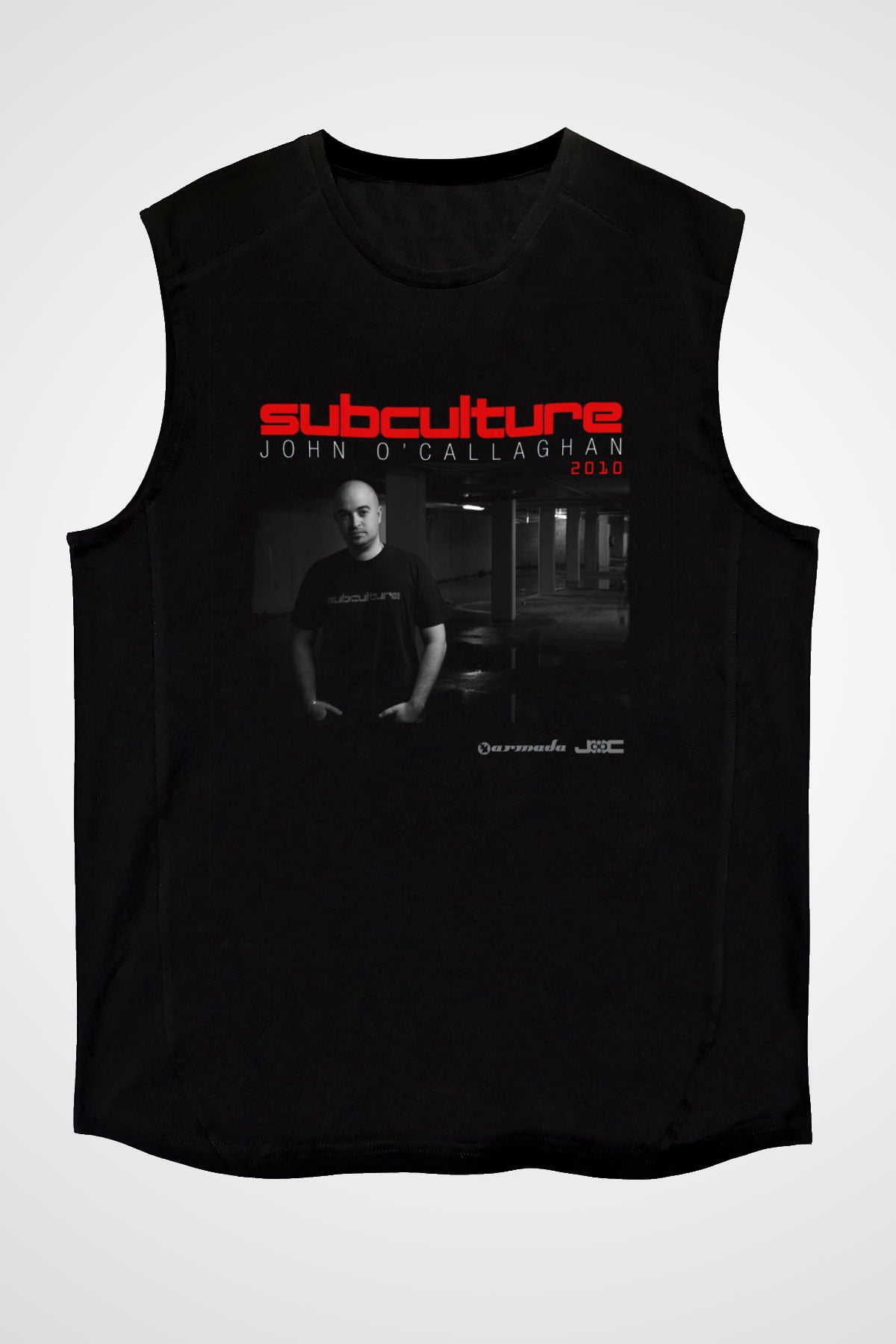 John Ocallaghan Siyah Unisex Kolsuz Tişört