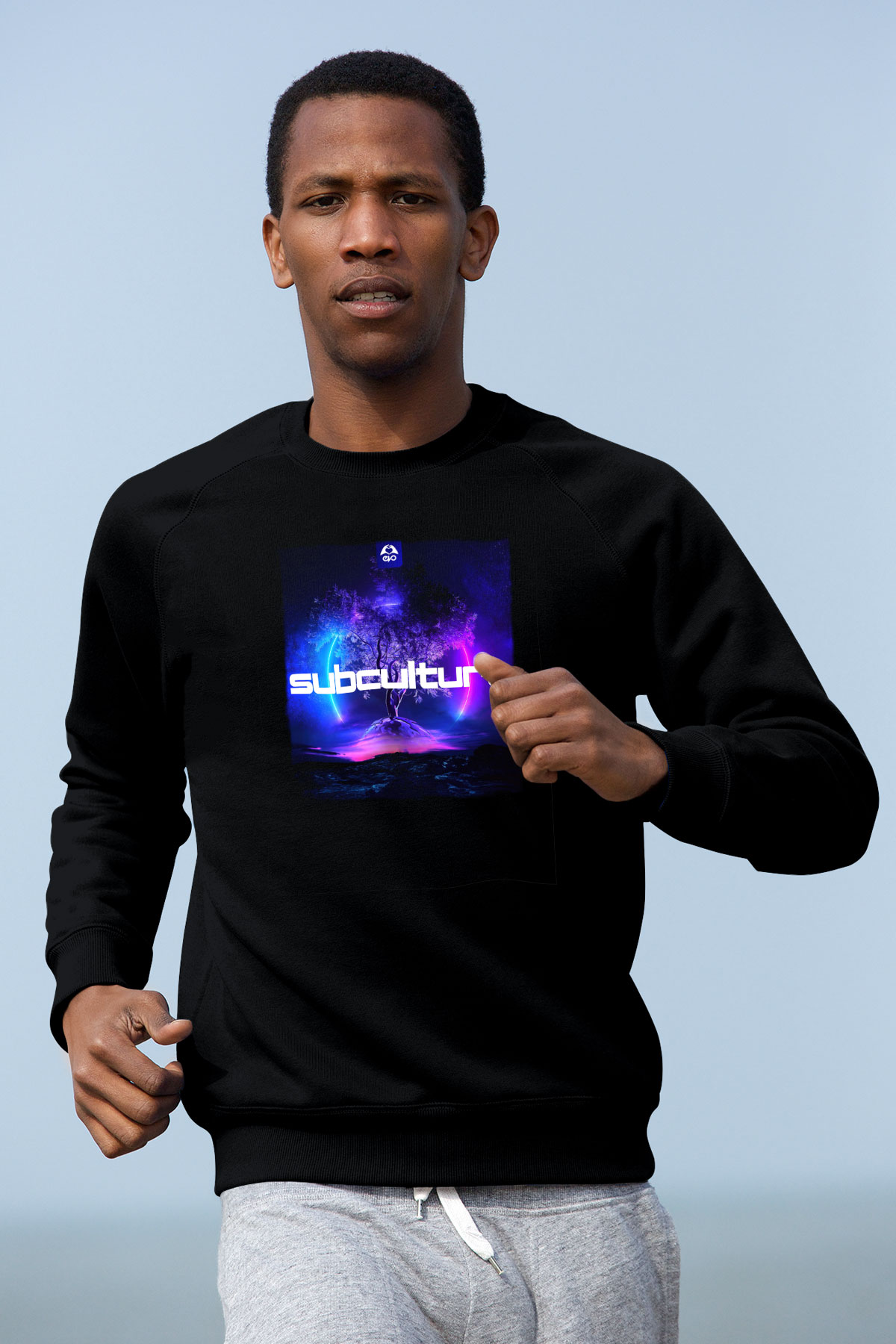 John Ocallaghan Siyah Unisex Sweatshirt