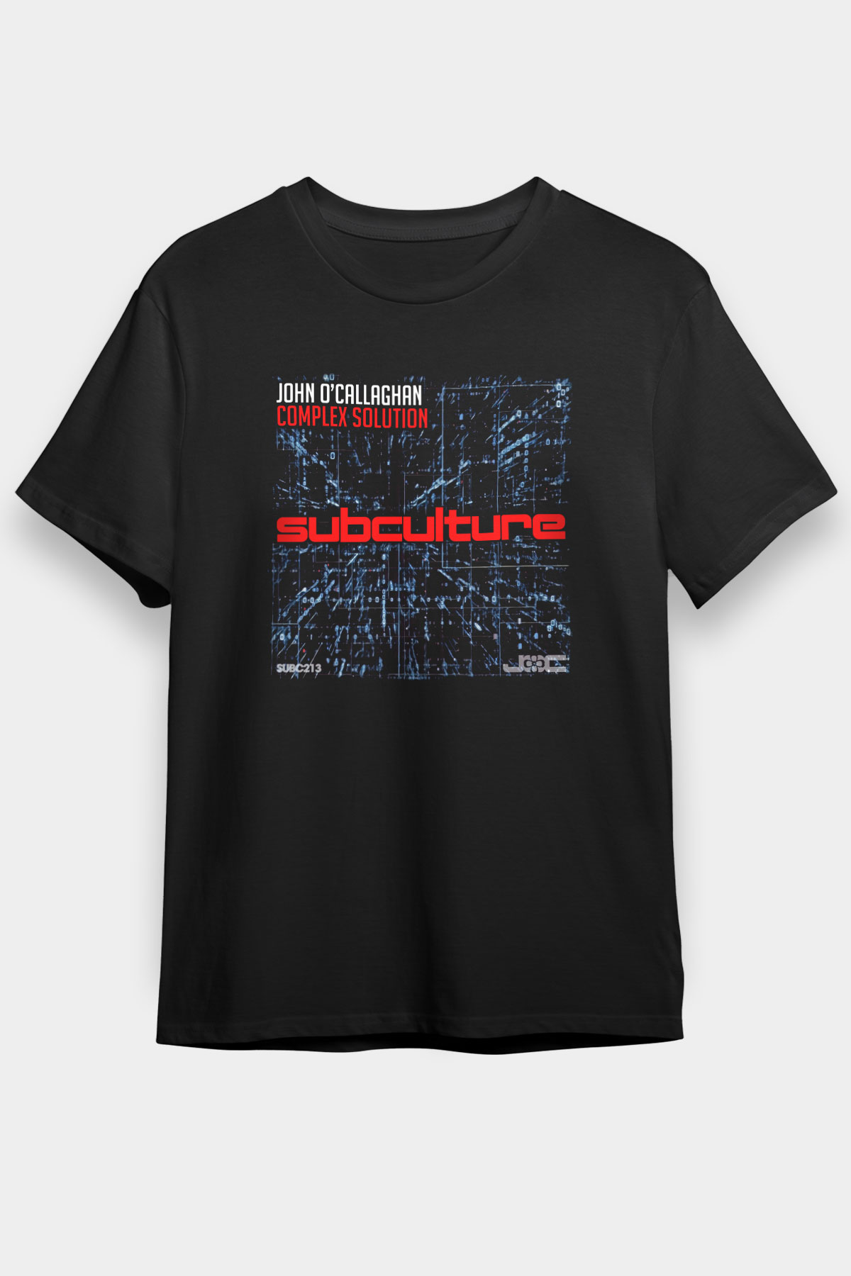 John Ocallaghan Siyah Unisex Tişört T-Shirt - TişörtFabrikası