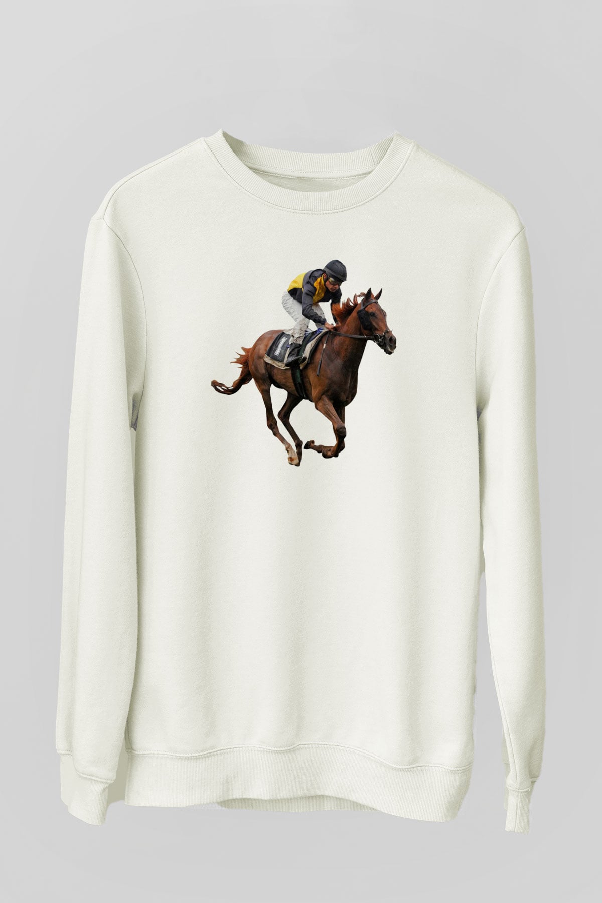 Jokey Beyaz Unisex Sweatshirt