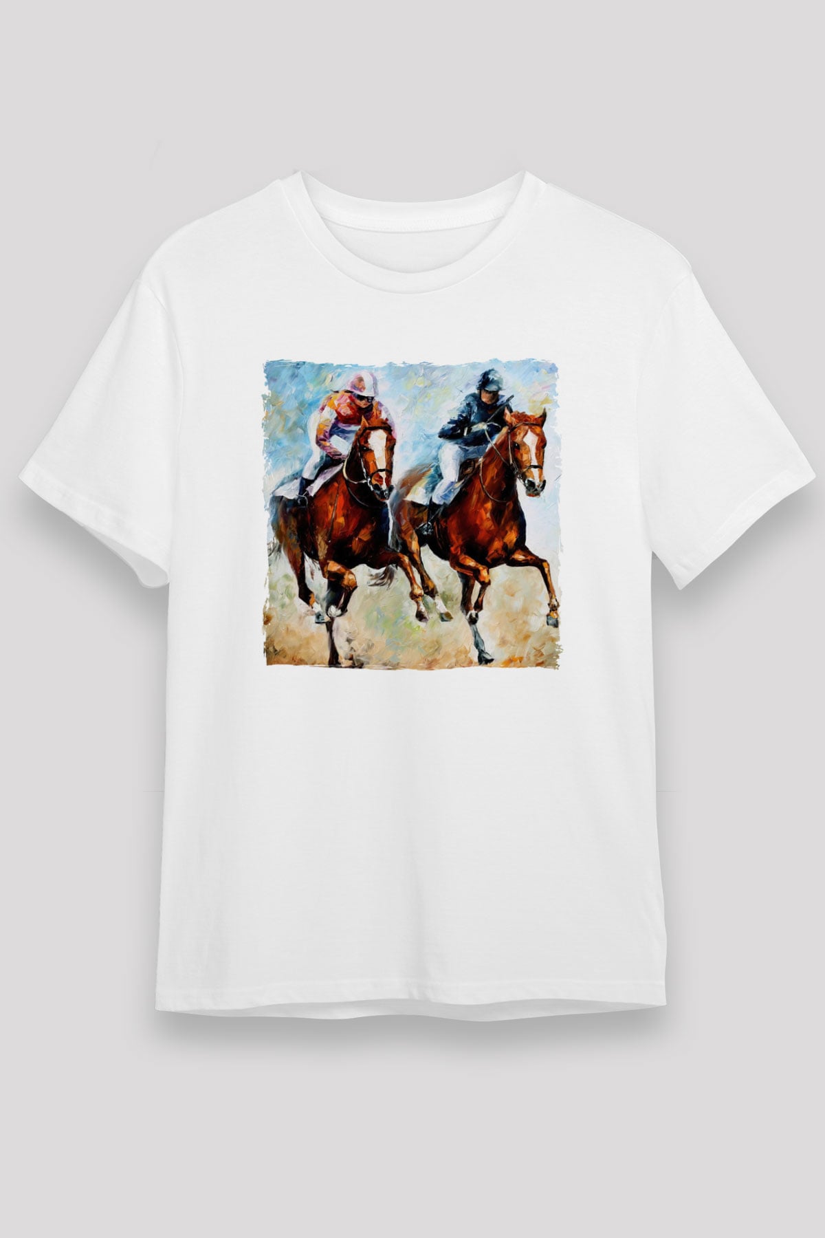Jokey Beyaz Unisex Tişört T-Shirt - TişörtFabrikası