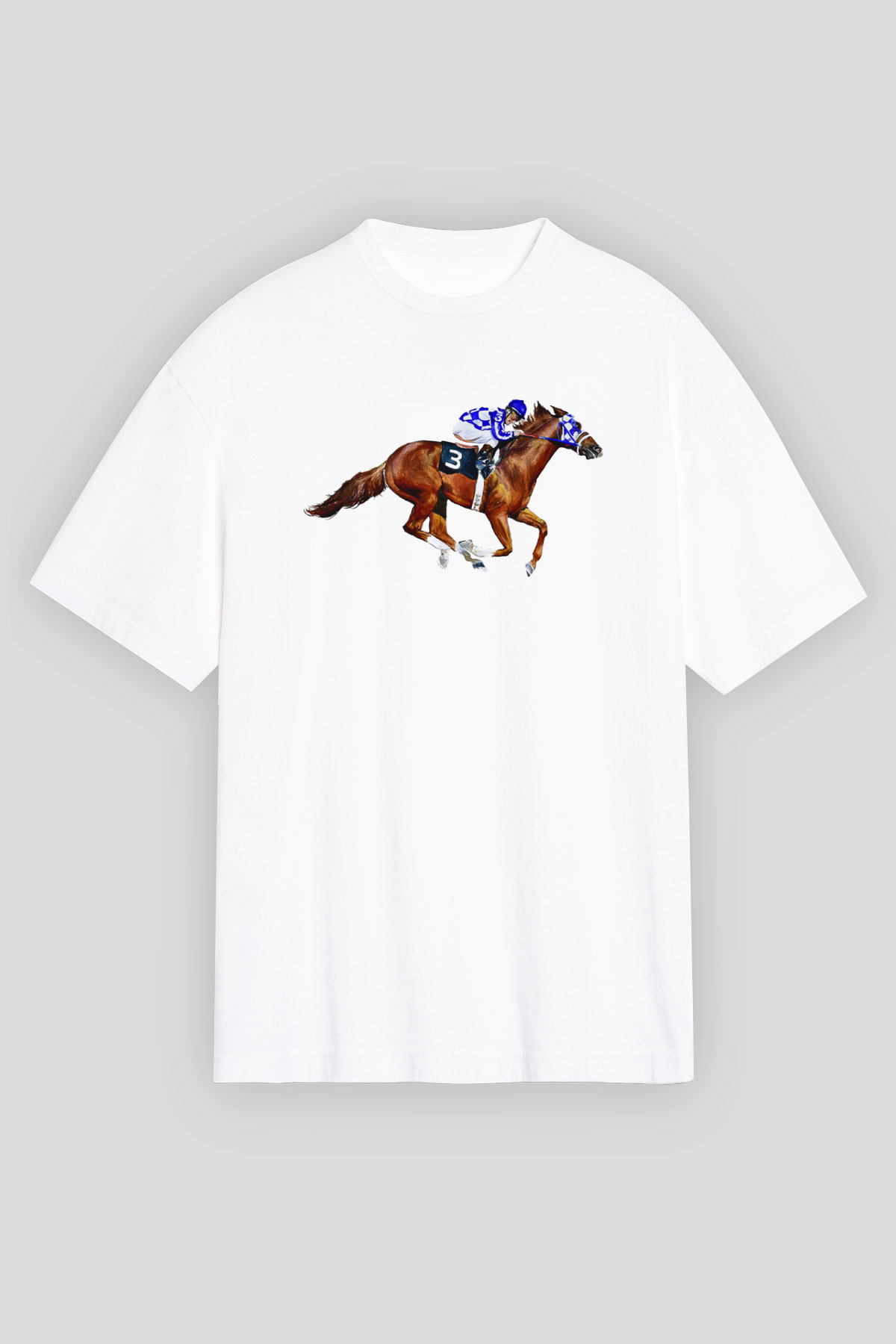 Jokey Beyaz Oversize Tişört Oversize T-shirt - TişörtFabrikası