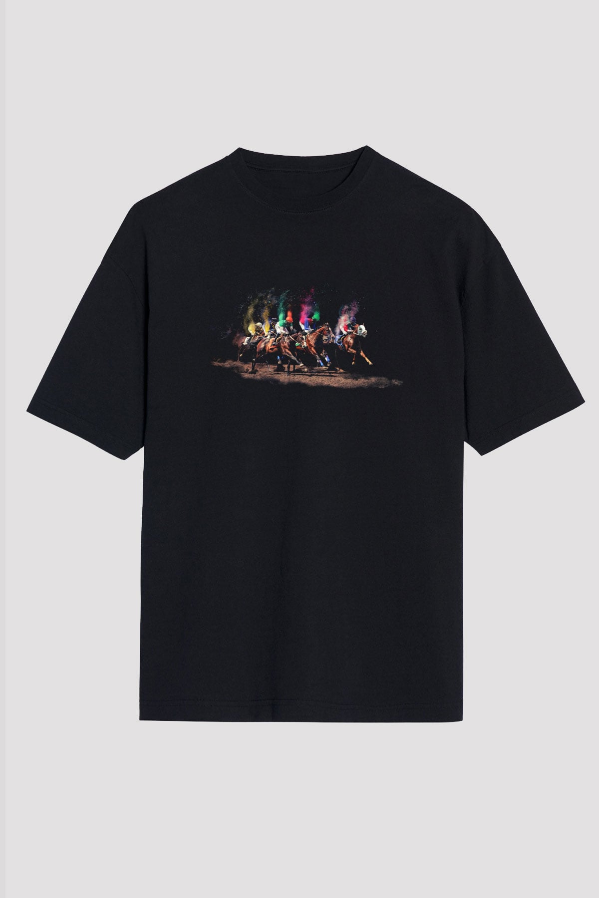 Jokey Siyah Oversize Tişört Oversize T-shirt - TişörtFabrikası