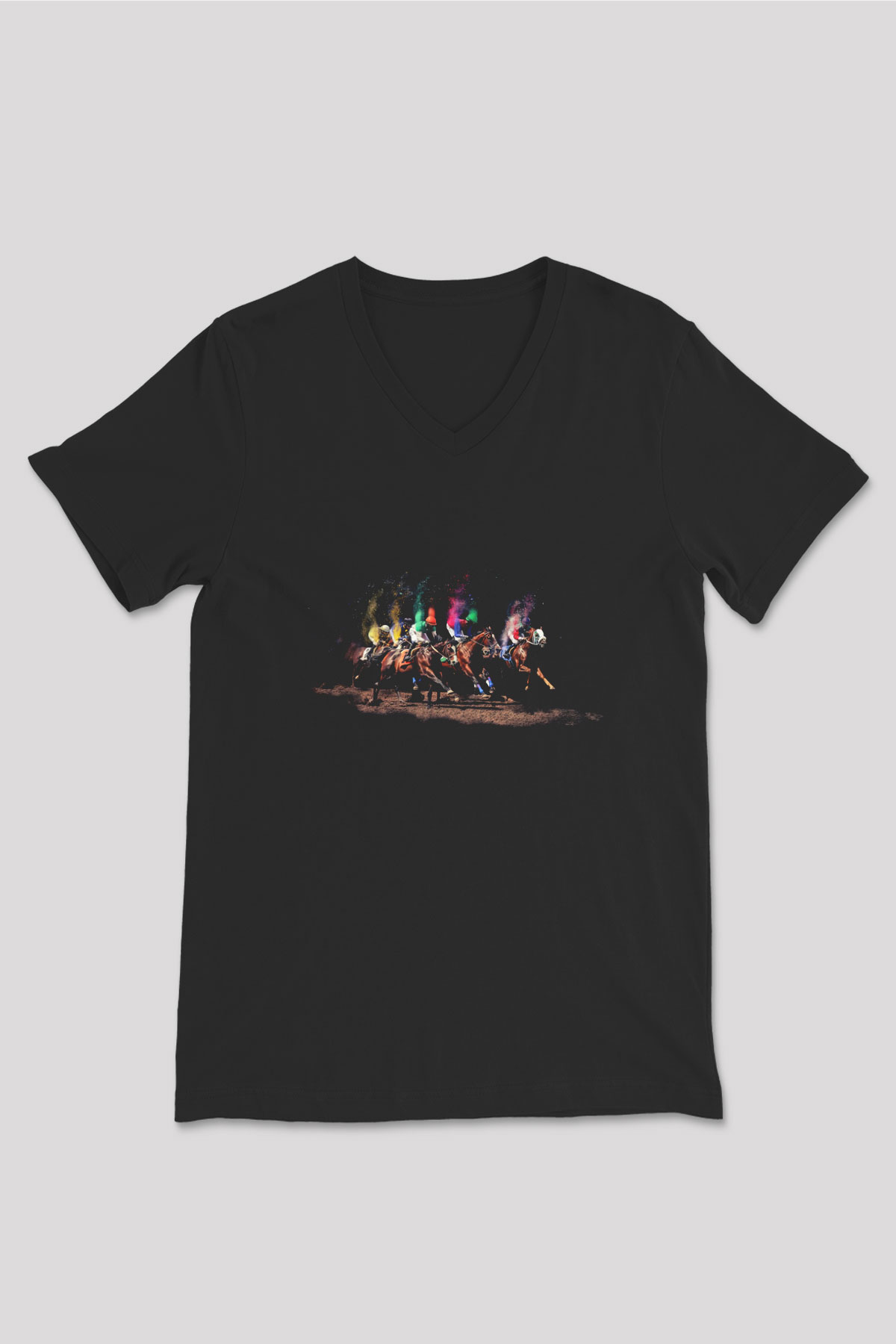 Jokey Siyah Unisex V Yaka Tişört