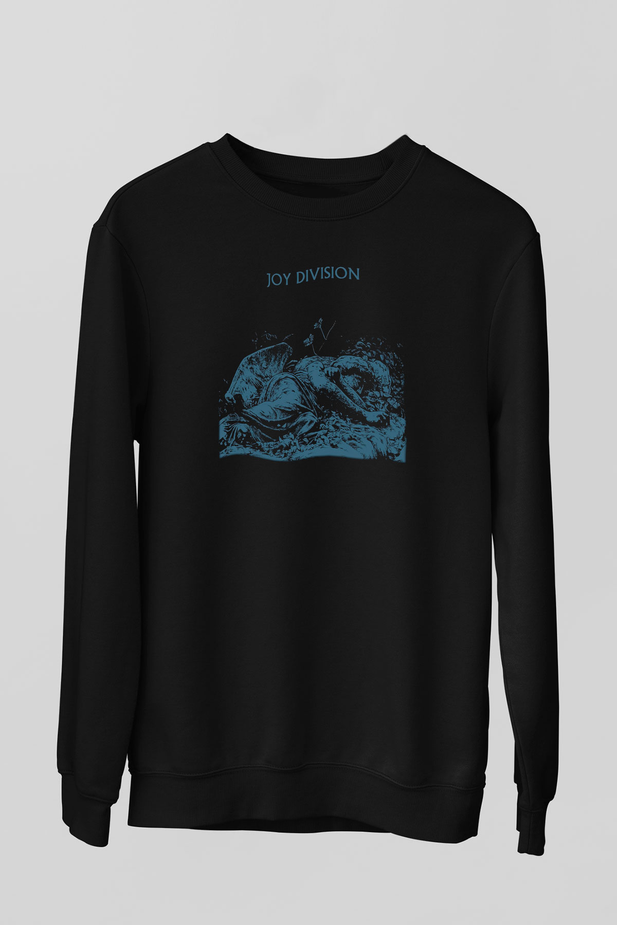 Joy Division Siyah Unisex Sweatshirt