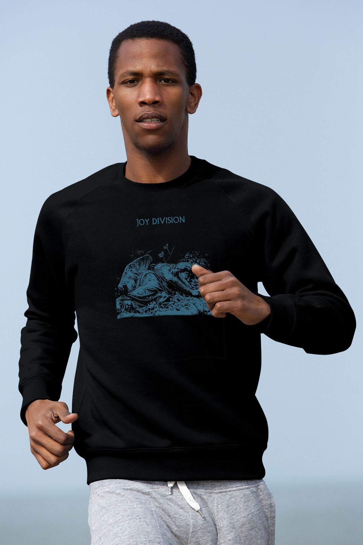 Joy Division Siyah Unisex Sweatshirt