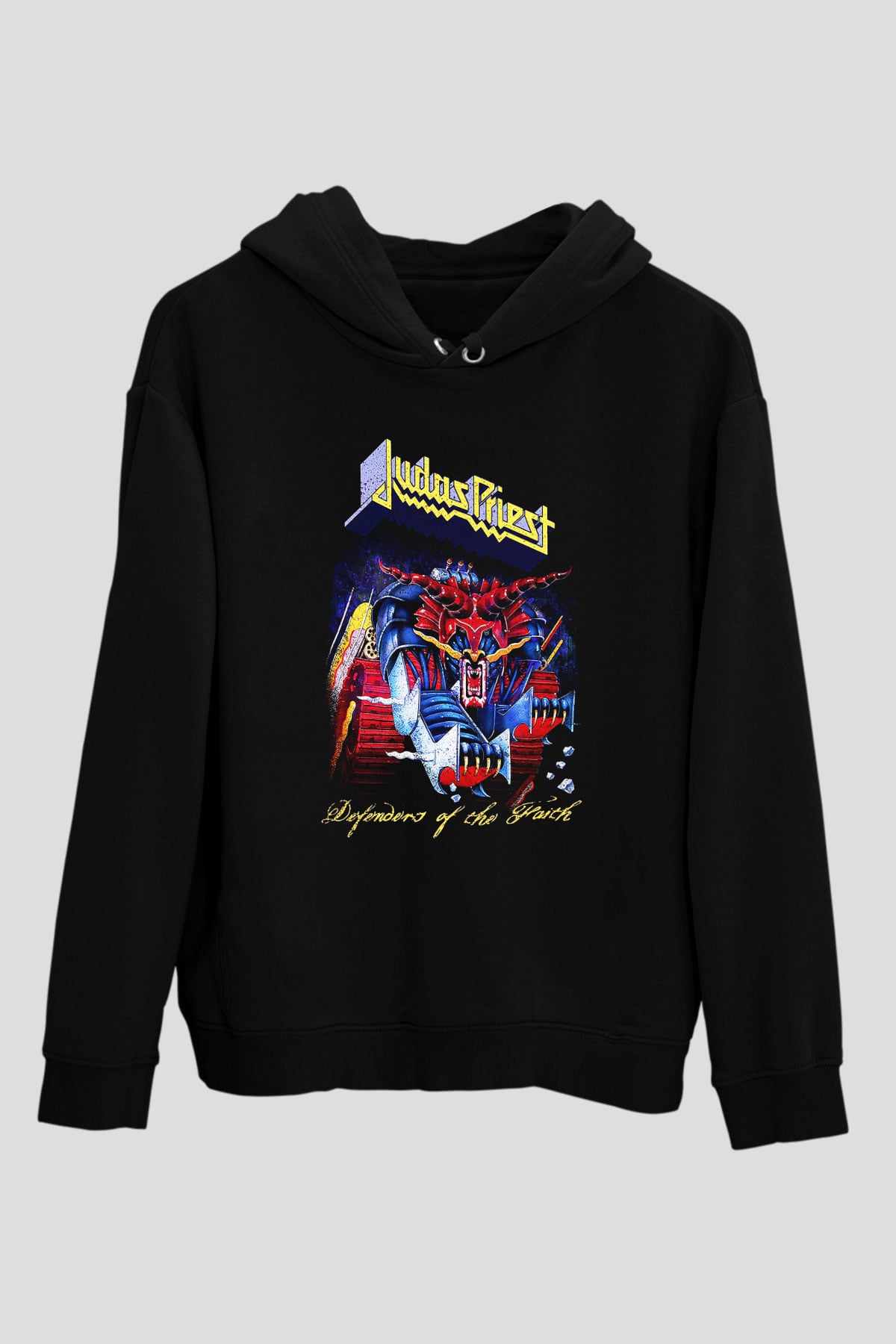 Judas Priest Siyah Unisex Hoodie