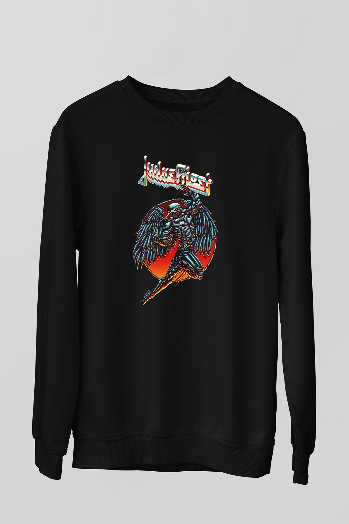 Judas Priest Siyah Unisex Sweatshirt