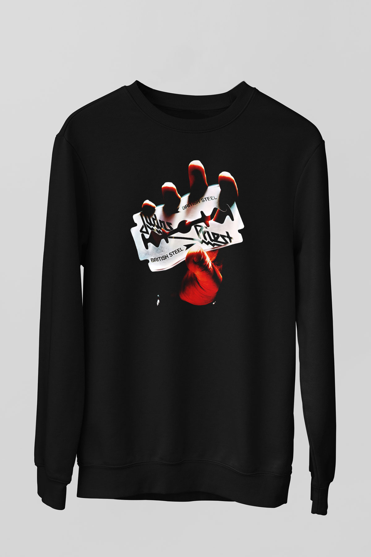 Judas Priest Siyah Unisex Sweatshirt
