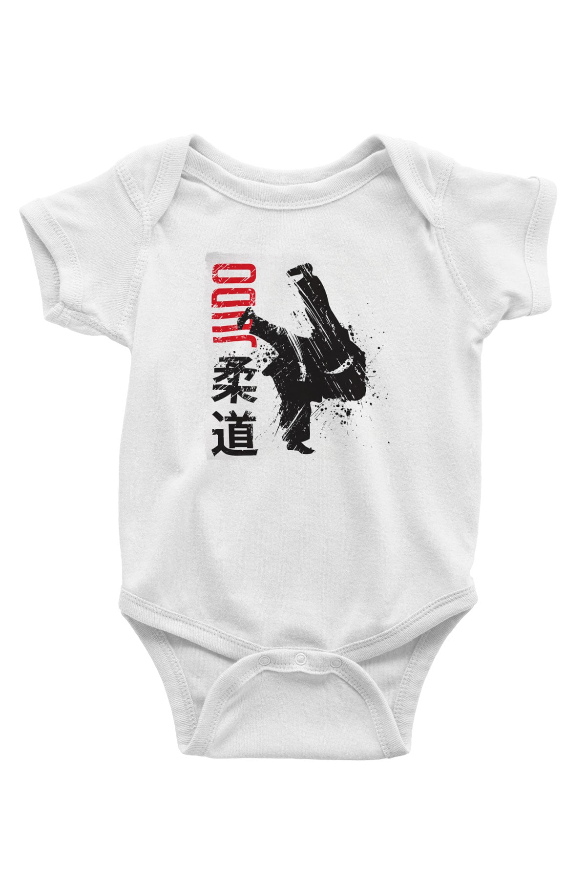 Judo Beyaz Bebek Body - Zıbın