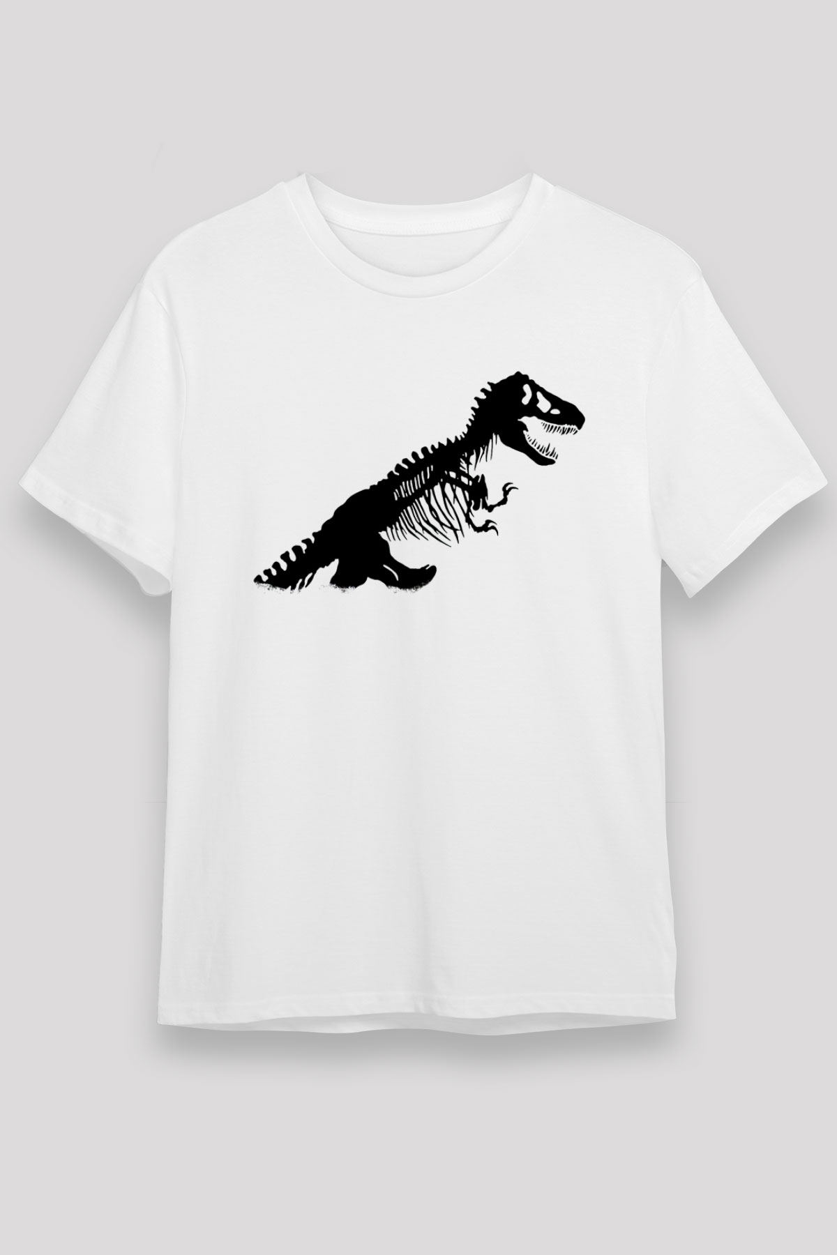 Jurassic Park Beyaz Unisex Tişört T-Shirt