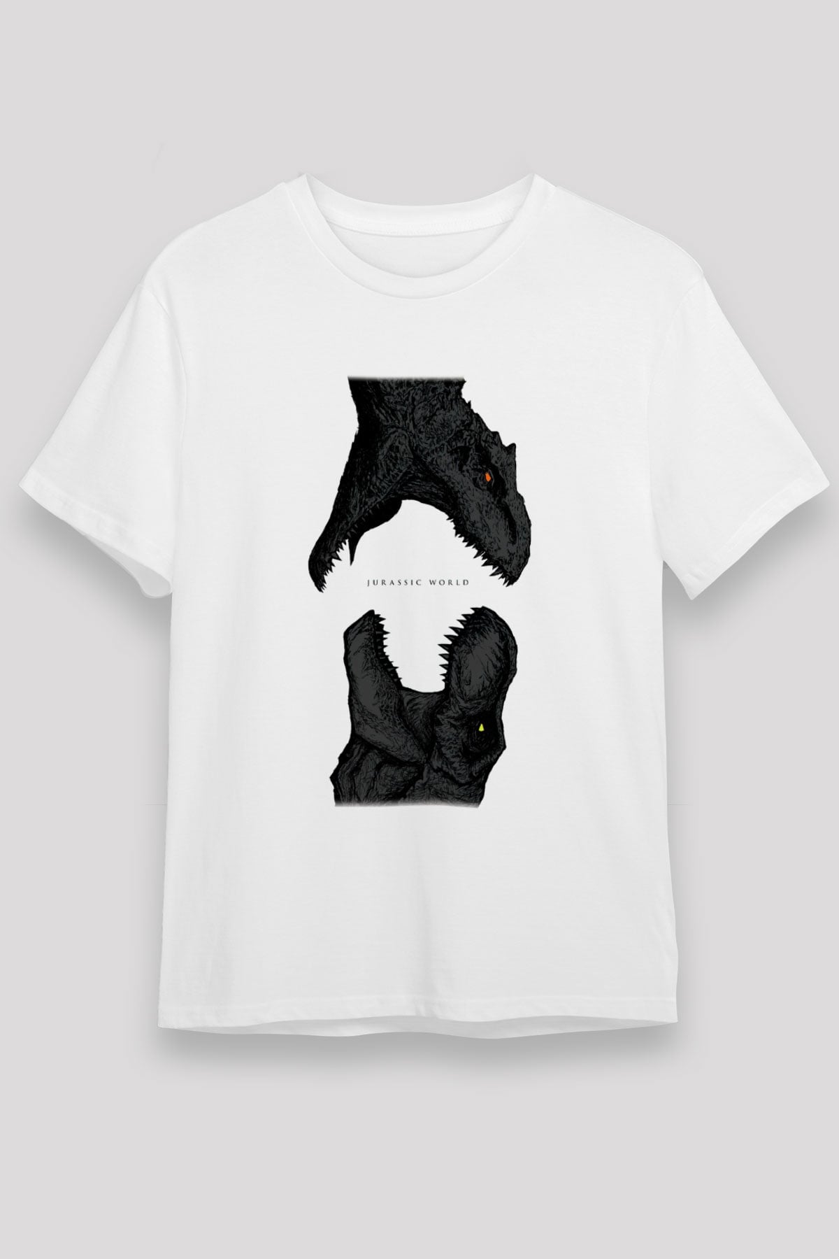 Jurassic Park Beyaz Unisex Tişört T-Shirt