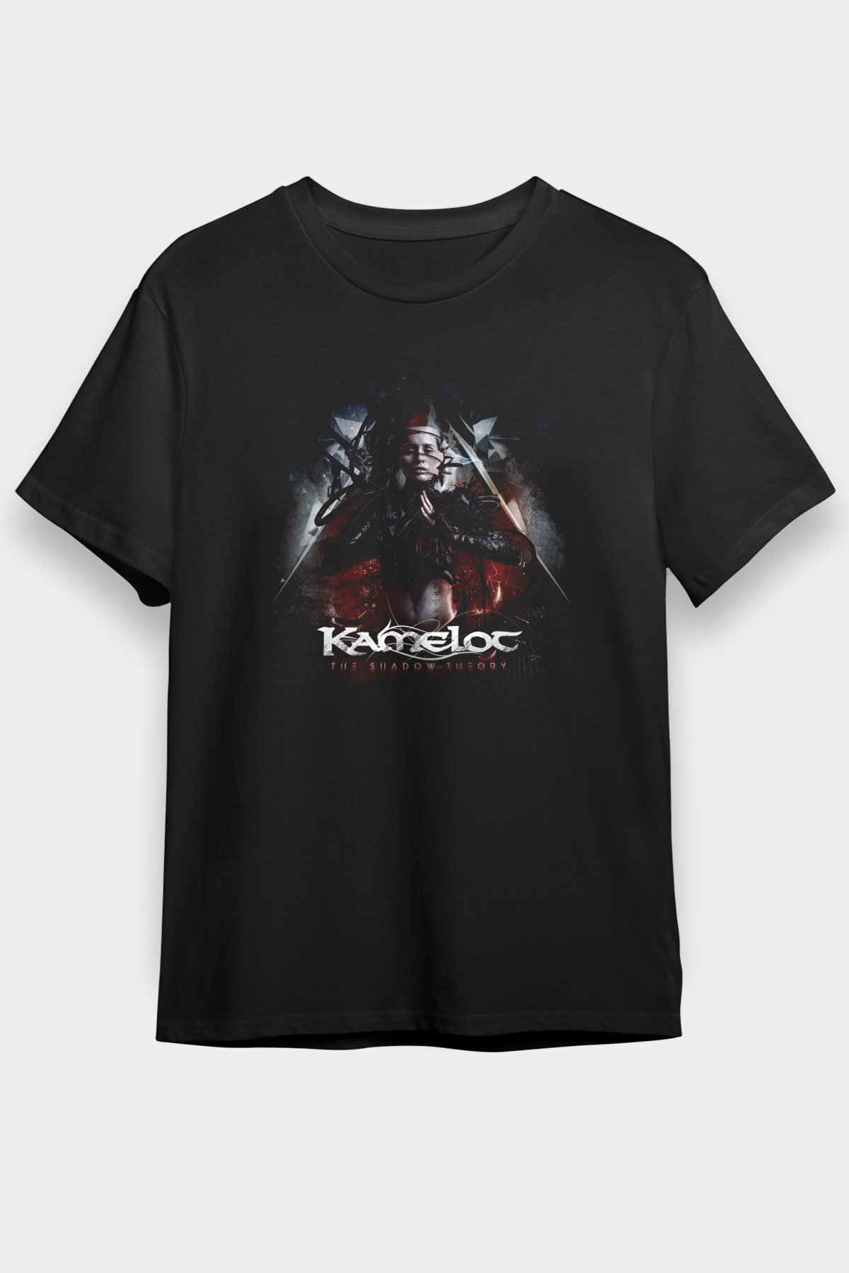 Kamelot Siyah Unisex Tişört T-Shirt - TişörtFabrikası