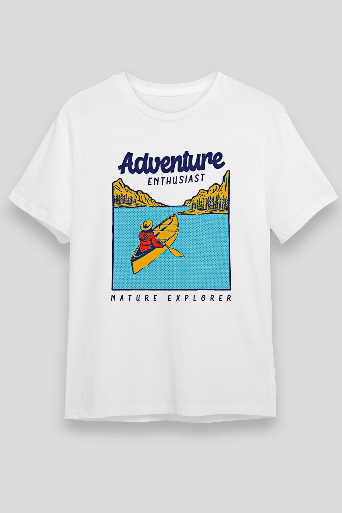 Kano Baskılı Unisex Beyaz Tişört - Tshirt