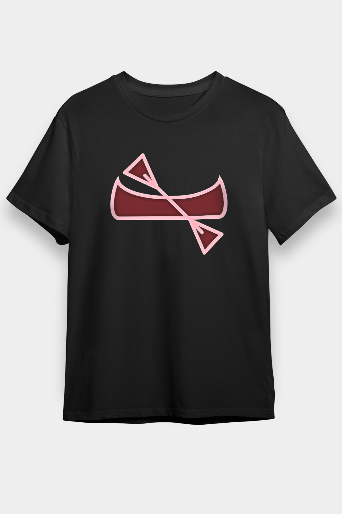 Kano Baskılı Unisex Siyah Tişört - Tshirt