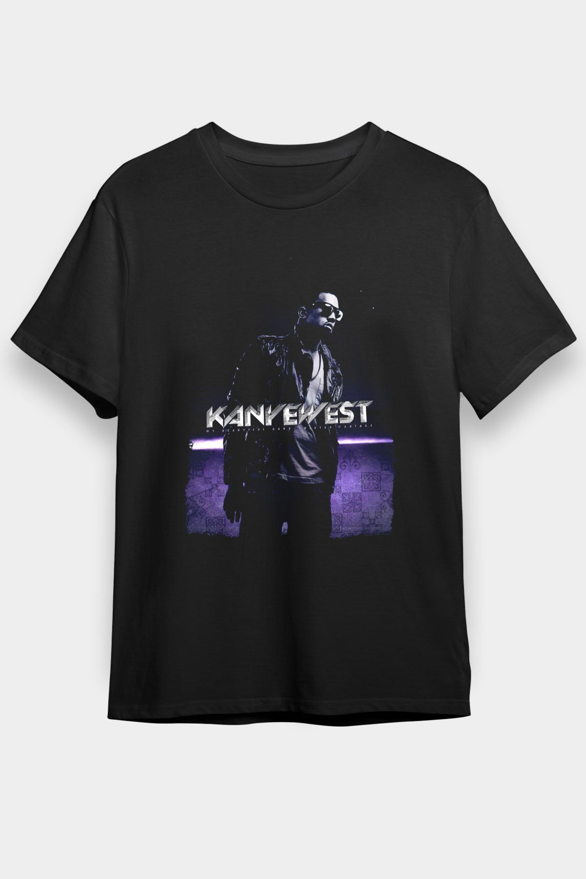 Kanye West Siyah Unisex Tişört T-Shirt - TişörtFabrikası