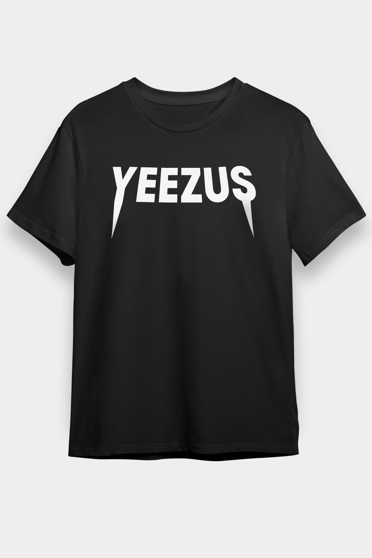 Kanye West Siyah Unisex Tişört T-Shirt - TişörtFabrikası