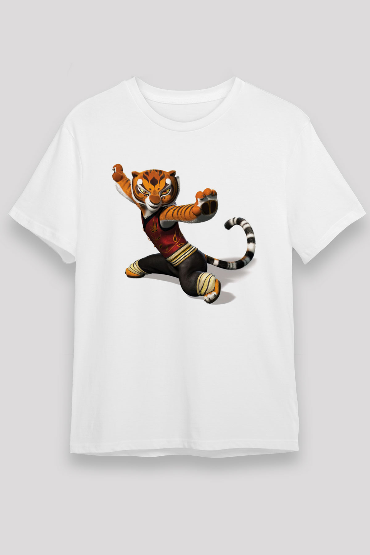 Karate Beyaz Unisex Tişört T-Shirt - TişörtFabrikası