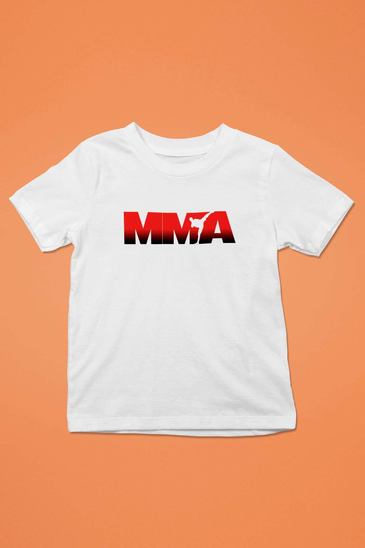 Karma dövüş sanatları Beyaz Unisex Çocuk Tişört