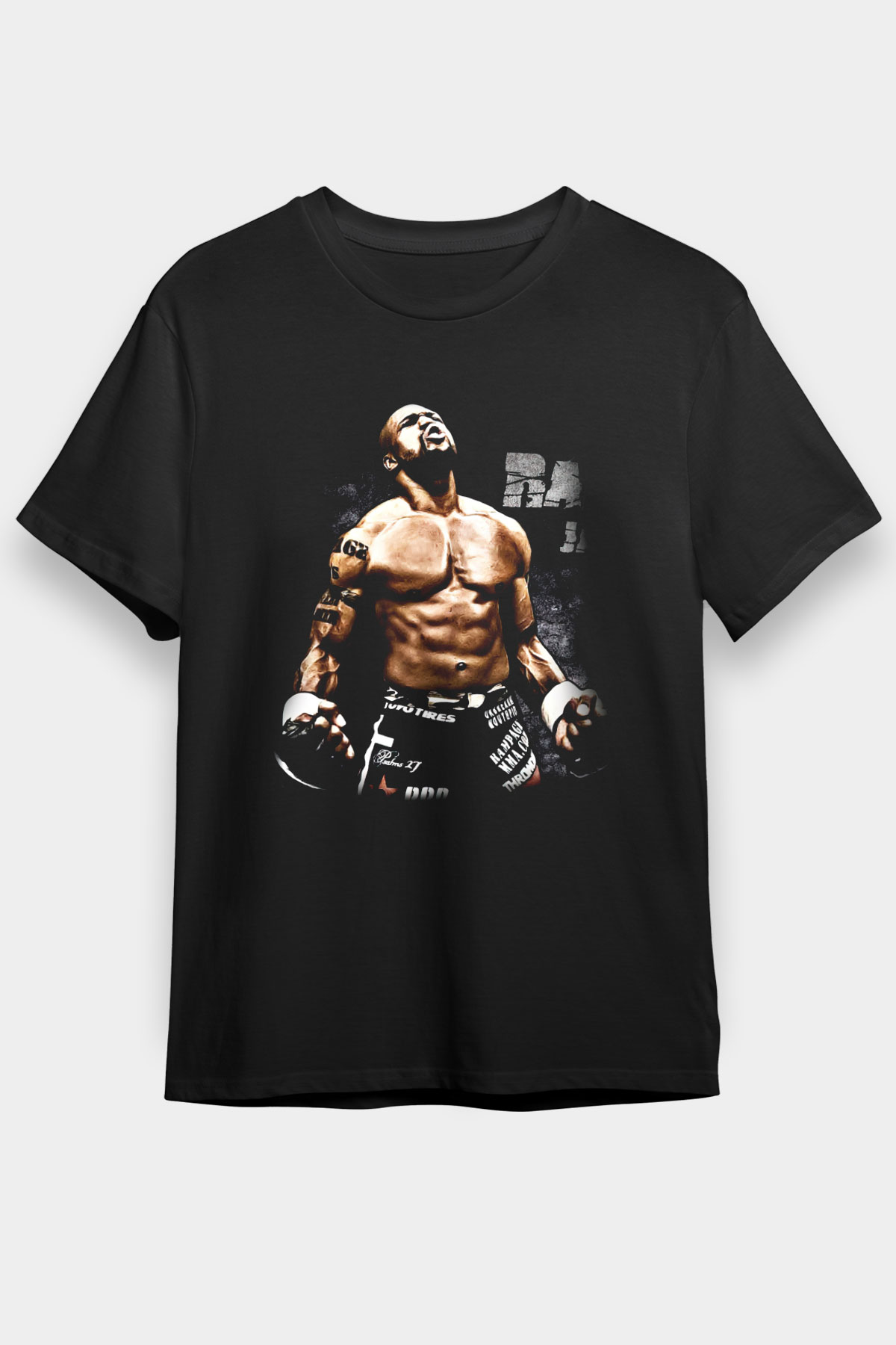 Karma dövüş sanatları Siyah Unisex Tişört T-Shirt - TişörtFabrikası