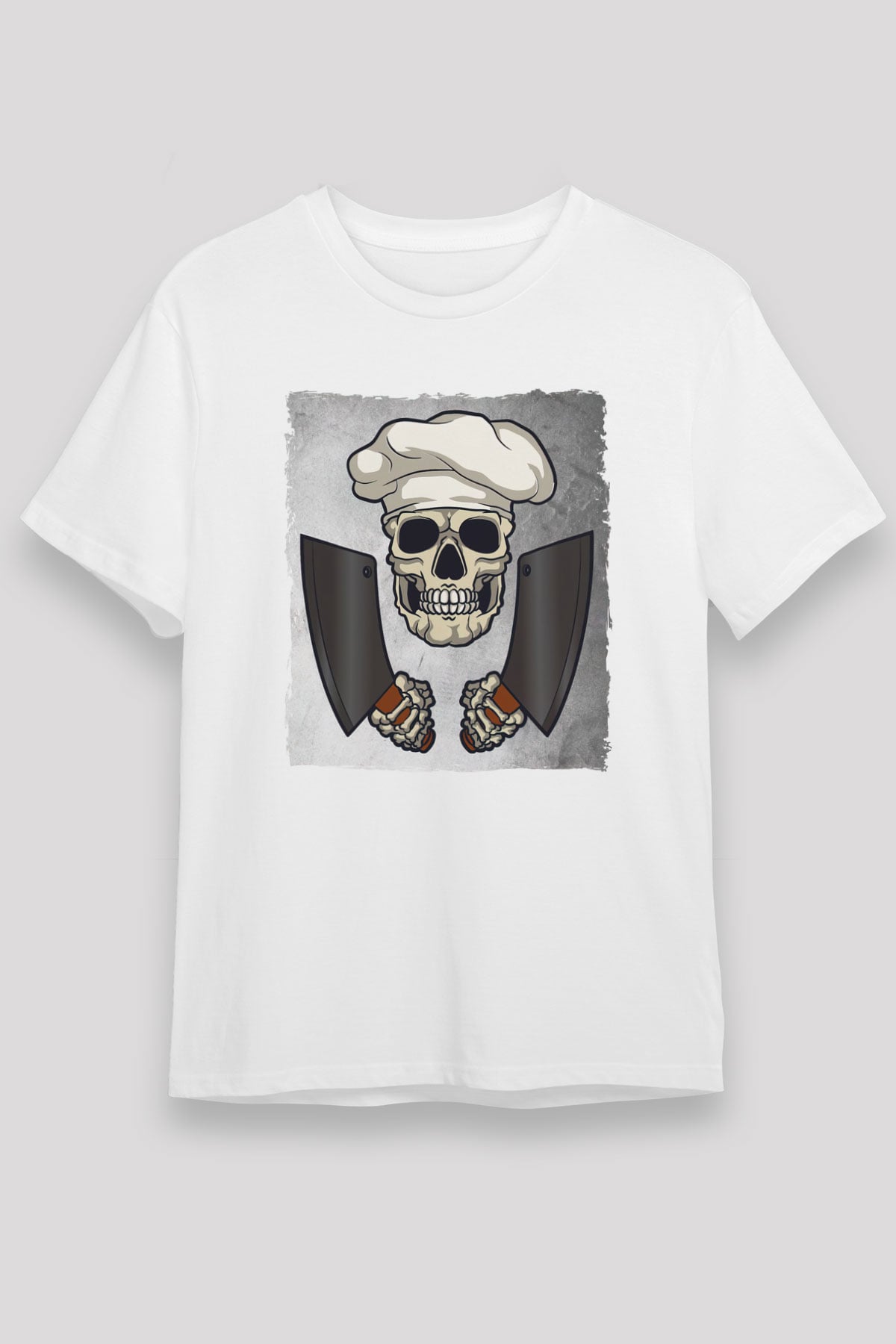 Kasap Beyaz Unisex Tişört T-Shirt - TişörtFabrikası
