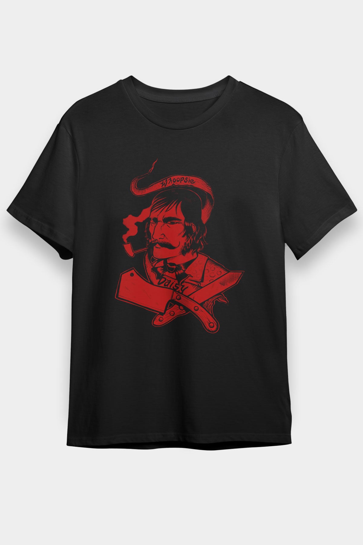 Kasap Siyah Unisex Tişört T-Shirt - TişörtFabrikası