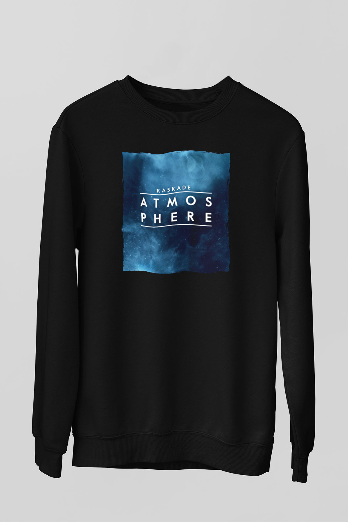 Kaskade Siyah Unisex Sweatshirt