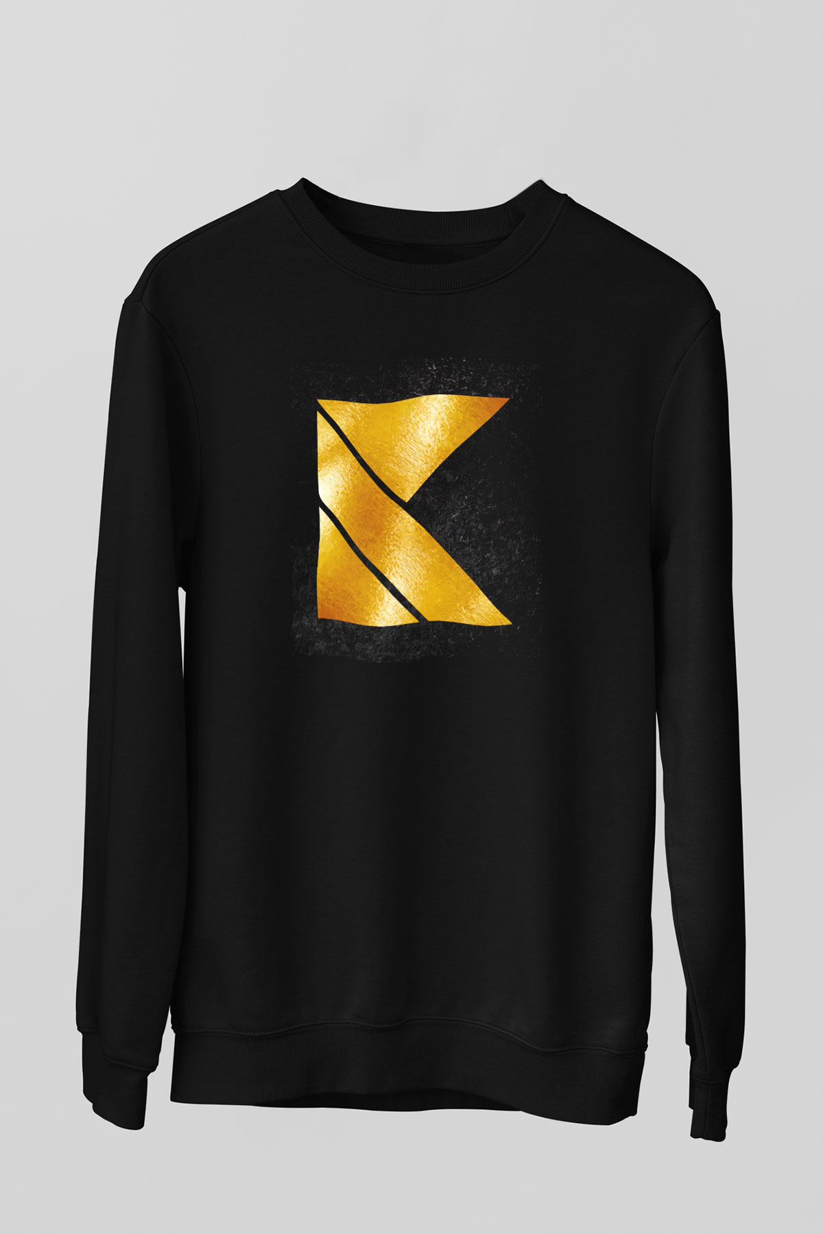Kaskade Siyah Unisex Sweatshirt